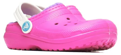 Produktbild von Crocs Classic Lined Clog Kid's 207009-6TX Rosa Größe 23-24