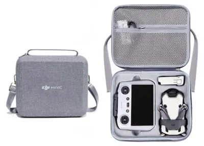 Immagine prodotto di Custodia in nylon grigio per DJI Mini 4 Pro (compatibile con DJI RC 2)