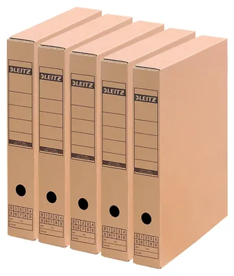 Immagine prodotto di Scatola d'archivio A3 con sportello marrone naturale Confezione da 5