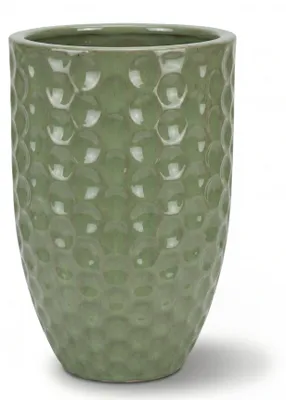 Zdjęcie produktu dla Doniczka ceramiczna Provencelia MEROVEE Zielony, Ø30 cm x H45 cm, mrozoodporna