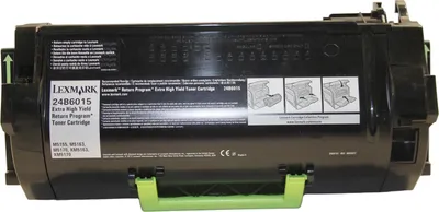 Produktbild von Lexmark 24B6015 Toner Black -Bulk