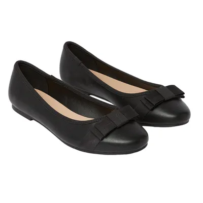 Produktbild von Dorothy Perkins - Damen Ballerinas "Paris" DP5695 (39 EU) (Natürliches Schwarz)