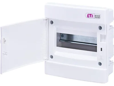 Immagine prodotto di Scatola portafusibili Scatola di distribuzione IP40 Quadro di distribuzione da incasso Quadro di distribuzione piccolo ECM8PO