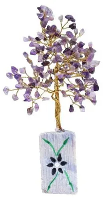 Produktbild von Indischer Edelsteinbaum, Glücksbaum, Lebensbaum - Amethyst
