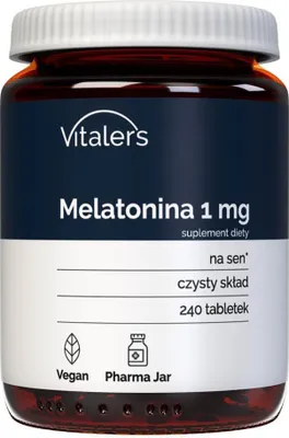 Produktbild von Vitaler's Melatonin 1 mg 240 Tabletten