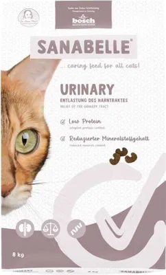 Produktbild von Bosch Sanabelle Urinary Alleinfuttermittel für ausgewachsene Katzen 8 kg
