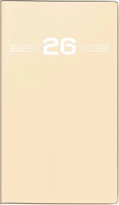 Produktbild von 2026 Rido Taschenkalender Miniplaner d 15 A6 sand