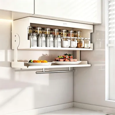 Productafbeelding van Uittrekbare Kastorganizer met 2 Niveaus voor Keuken