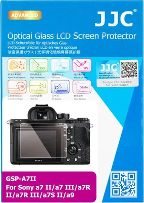 Immagine prodotto di Vetro protettivo LCD JJC compatibile con SONY A7 II
