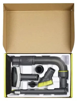 Produktbild von Ryobi 6-teiliges Saugzubehörset RAKVA04 für Auto & Haushalt mit Universal-Adaptern