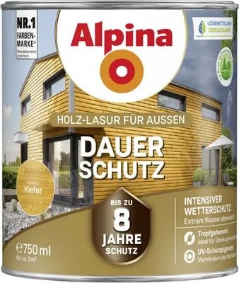 Produktbild von Alpina Dauer-Schutz 0,75 L kiefer
