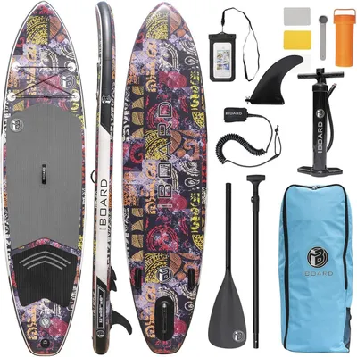 Produktbild von Aufblasbares Stand-Up-Paddle-Board 289 x 83,9 x 15,2 cm mit Zubehör