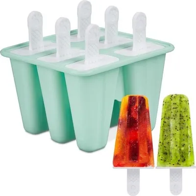 Obrázek produktu pro 6 silikonových forem na zmrzlinu