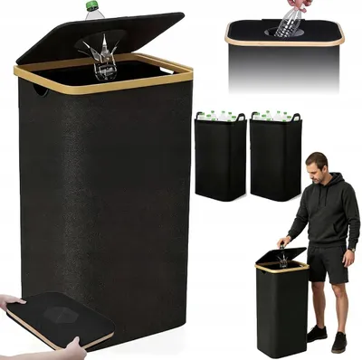 Produktbild von ASATO Pfandflaschen-Sammelbehälter 109 l mit herausnehmbarer Tasche