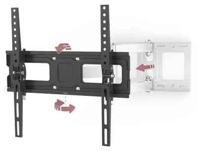Productafbeelding van Hama 00220856, 81,3 cm (32 inch), 165,1 cm (65 inch), 35 kg, 400 x 400 mm, 0 - 15°, Zwart, Wit