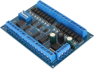 Obrázok produktu pre DC 6,5?30V 16 vstupov 16 výstupov Rozširujúca doska Multifunkčný RS485 diaľkový spínač PLC IO Modul