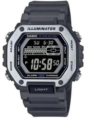 Produktbild von CASIO Casio Herrenuhr Grau Casio-MWD-110H-8BVEF