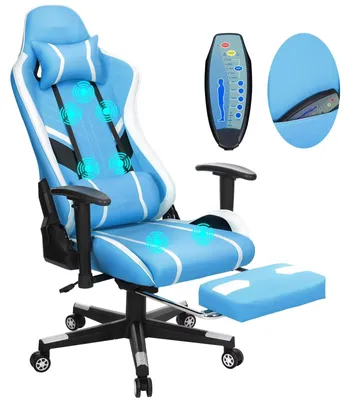 Obrázek produktu pro Herní židle, kancelářská židle, křeslo, masážní křeslo, ergonomická židle, židle s masážní funkcí