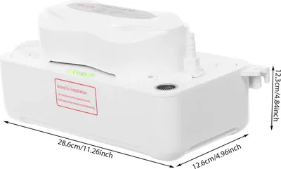 Immagine prodotto di Pompa di scarico per impianti di climatizzazione - QS360L - 220 V - Elettrica - Serbatoio dell'acqua da 1800 ml - Struttura a pompa a vuoto