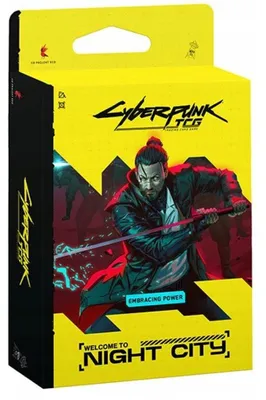 Produktbild von Cyberpunk TCG Deck: WNC – Embracing Power Starter Deck PREORDER
