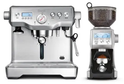 Image de Machine à expresso avec broyeur 15 bars inox - Sage - SEP920BSS4EEU1 - the dynamic duo