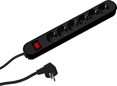 Obrázok produktu pre Bachmann 381.152K, 5 m, Vnútorný, Typ F, Type EF (CEE 7/7), Uhlové, IP20