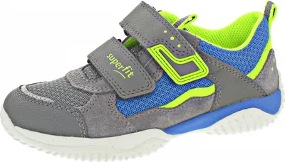 Produktbild von Superfit STORM Jungen Klettschuh in Grau, Größe 35