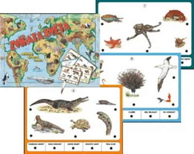 Image de Jeu de société à piles Animaux du monde