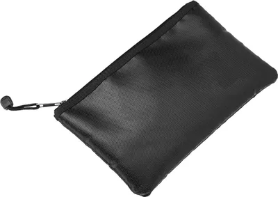 Zdjęcie produktu dla Torba na dokumenty Teczka ognioodporna Wodoodporny paszport Pieniądze Przechowywanie laptopa do domu 27 * 16 cm