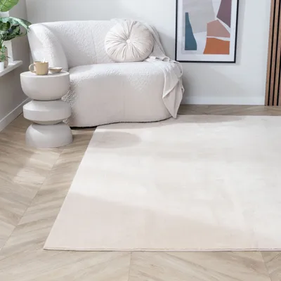 Produktbild von Volero - Waschbarer Teppich - Vivid Beige - 200x280 cm - Wohnzimmer, Esszimmer, Kinderzimmer, Schlafzimmer - Klassik, Ländlich, Modern, Skandinavisch