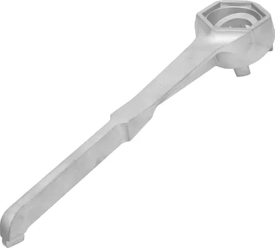 Zdjęcie produktu dla Aluminiowy klucz do beczek - przenośne, lekkie narzędzie do otwierania beczek o pojemności 10-55 galonów, uniwersalne dopasowanie