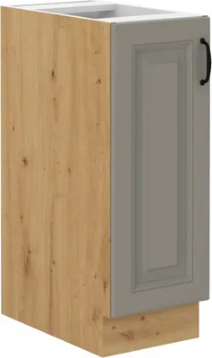 Immagine prodotto di Armadietto estraibile SOPHIA - larghezza 30 cm, grigio chiaro / rovere artisan
