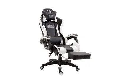 Produktbild von Bürostuhl HLO-CP49 Kunstleder  schwarz/weiß