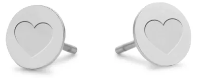 Produktbild von CO88 Collection Sense 8CE-70134 Stalen oorbellen - hart - 6mm - Zilverkleurig