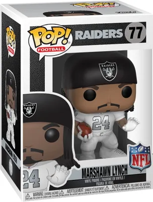 Produktbild von NFL Raiders - Marshawn Lynch 77 - Funko Pop! - Vinyl Figur