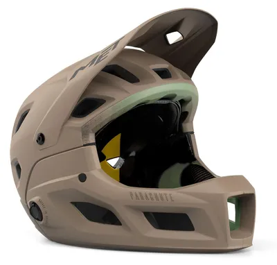 Produktbild von Met Parachute Mcr Mips Downhillhelm Grau S Grau S