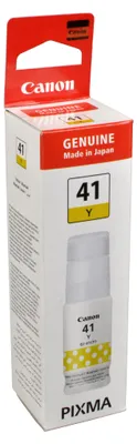 Produktbild von Canon GI-41Y, Original, Gelb, Canon, PIXMA G2460, PIXMA G3420, PIXMA G3460, PIXMA G1420, PIXMA G2420, 7700 Seiten, 70 ml