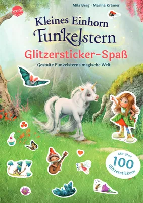 Produktbild von Kleines Einhorn Funkelstern. Glitzersticker-Spaß. Gestalte Funkelsterns magische Welt