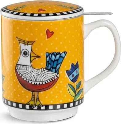 Image de EGAN Tisanière Cocoricò Orange - 350 ml