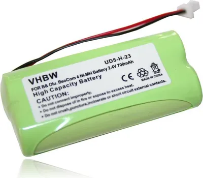 Produktbild von vhbw Akku Ersatz für CTP950 für schnurlos Festnetz Telefon (700 mAh, 2,4 V, NiMH)