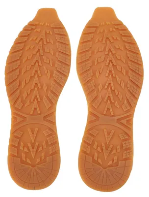 Produktbild von Schuhsohlen-Ersatz, Gummi, vollständiger Boden, rutschfest, V-förmig, Reparaturmaterial, verschleißfest, geräuschlos, Gelb