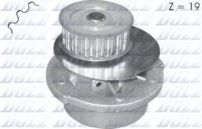 Produktbild von DOLZ Kühlmittelpumpe Wasserpumpe für OPEL Kadett E CC (T85) O116