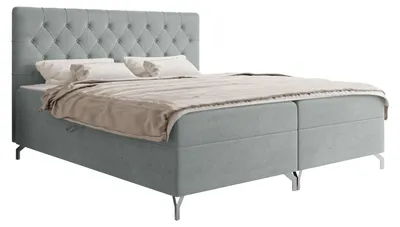 Produktbild von MIRJAN24 Boxspringbett mit zwei Bettkästen Guliette, Schlafzimmer, Dopellbett mit Topper (Farbe: Fresh 33, Größe: 180x200 cm)