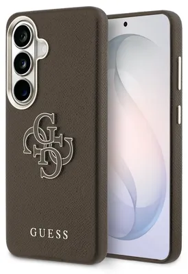 Obrázok produktu pre Puzdro Guess Grained Big 4G Metal Logo pre Samsung Galaxy S26+ - hnedé