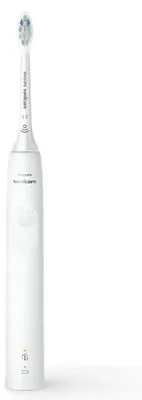 Productafbeelding van Philips HX3681/03, Geschikt voor volwassenen, Sonische technologie, Dagelijks gebruik, Wit, 2 minuten, 4 x 30 seconden, Werkt op batterijen