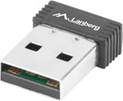 Produktbild von LANBERG USB drahtlose Netzwerkkarte N150 1x interne Antenne