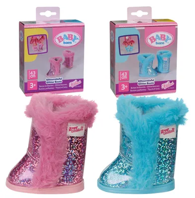 Productafbeelding van BABY born® Glitterlaarsjes, 2 stuks (assortiment, een paar)