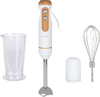 Zdjęcie produktu dla SilverCrest SSSH 600 A1/100257279, blender ręczny, obudowa z tworzywa sztucznego, moc 600 W, płynna regulacja prędkości