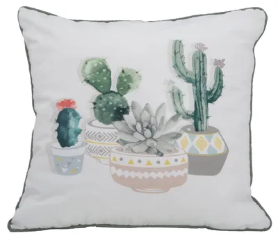 Imagen del producto de Mauro Ferretti, cojín Cactus B, 45x45 cm