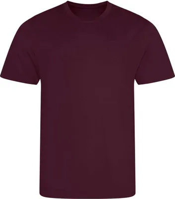 Produktbild von Just Cool JC001 | Cool T-Shirt +WRAP  +UV-Sonnenschutz 30 - Farbe: Burgundy - Größe: XS